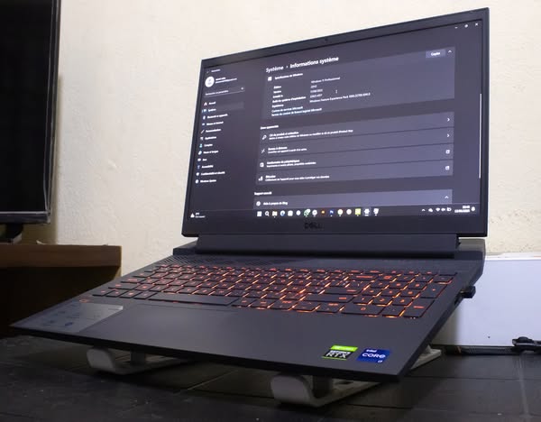 Pc portable Dell Gaming G15 5511 / i7 11è Gén / 16 Go / RTX 3050 4G